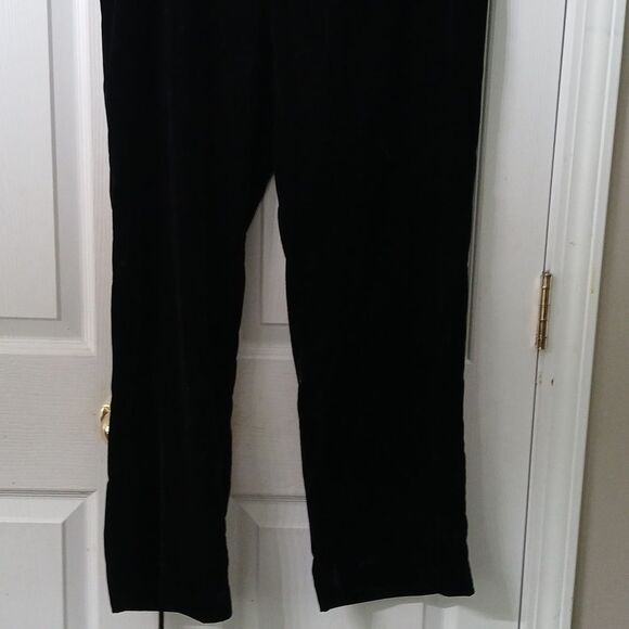 A New Day black velvet holiday dress pants  Sz 12 NWT - Picture 2 of 9
